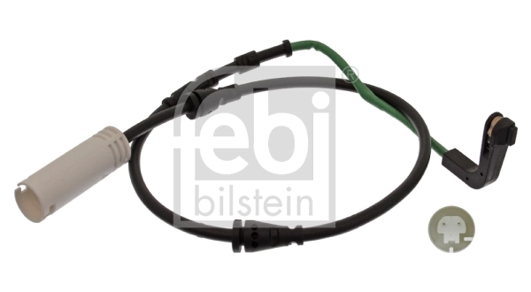Warning Contact, brake pad wear